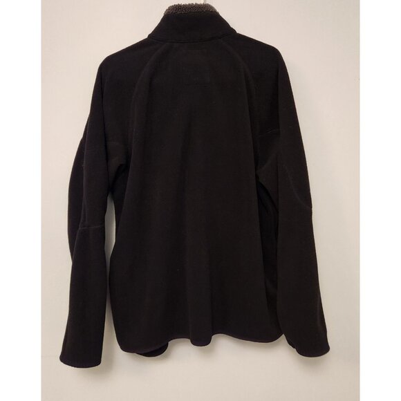 Old Navy Sweater 1/4 Zip Pullover Fleece Black Warm Soft Mens XL EUC - Picture 3 of 12
